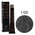Краска для волос UTOPIK PERMANENT 1/00, ЧЕРНЫЙ натуральный, 60 ml