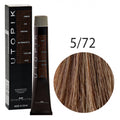Краска для волос UTOPIK PERMANENT 5/72, Светло-коричневый интенсивный, 60 ml