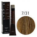Hair dye UTOPIK PERMANENT 7/31, Golden ash blonde, 60 ml