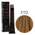 Hair dye UTOPIK PERMANENT 7/72, Light beige intense, 60 ml