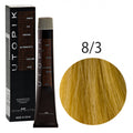 Краска для волос UTOPIK PERMANENT 8/3, Светлый блондин золотистый, 60 ml