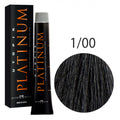 Краска для волос UTOPIK PLATINUM 1/00, Черный натуральный, 60 мл