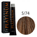 Краска для волос UTOPIK PLATINUM 5/74, Светлый шатен песочно-медный, 60 мл