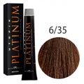 Краска для волос UTOPIK PLATINUM 6/35, Темный блондин золотисто-красный, 60 мл