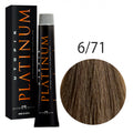 Краска для волос UTOPIK PLATINUM 6/71, Темный блондин песочный пепельный, 60 мл