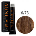 Краска для волос UTOPIK PLATINUM 6/73, Темный блондин песочно-золотистый, 60 мл