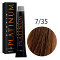 Hair dye UTOPIK PLATINUM 7/35, Blonde golden red, 60 ml